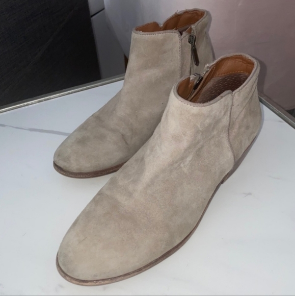 Sam Edelman Petty Suede Ankle Boots - Picture 3 of 6